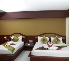Трёхместный номер Grand Deluxe с балконом в Samui First House Hotel