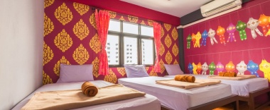 Трёхместный номер Standard в Hide Bangkok Hostel