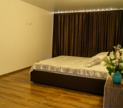 Двухуровневый номер на 6-7 человек с видом на море (корпус Б) в Оптимист