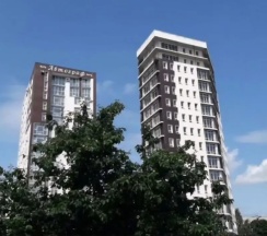 Двухместные апартаменты с балконом (двуспальная кровать) в Апартаменты ЖК Автограф Под небесами