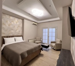 Номер студия с 1 двуспальной кроватью в Aeg relax