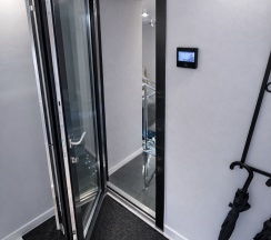 1-комнатные апартаменты с 1 двуспальной кроватью, 28.8 м², цокольный этаж в Апартаменты на Ветеранов