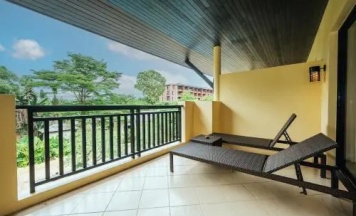 Двухместный номер Deluxe с видом на море двуспальная кровать в Horizon Karon Beach Resort & Spa
