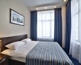 Комфорт двухкомнатный (подходит для лиц с ОВЗ) / Comfort Double Room (suitable for disabled) в Heliopark Cruise