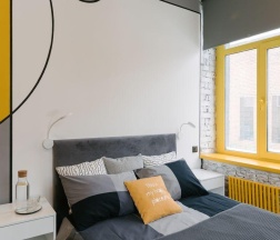 3-местный номер стандарт эконом в Baraban Hostel