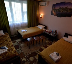 Четырёхместный номер Standard с видом на город в Комфорт