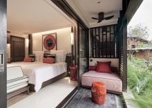 Двухместный номер Deluxe с балконом двуспальная кровать в Aleenta Retreat Chiang Mai