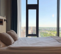 Двухместный номер Superior с красивым видом из окна двуспальная кровать в ЛунаПулково