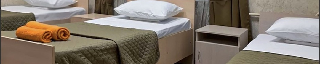 Койко-место в общем 3-х местном номере в Smart Hotel KDO Волгоград