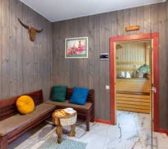 Коттедж《Чили》с сауной и купелью "Фурако" (расположен в Логиново) в Сканди хаус