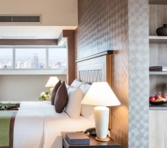 Двухместный люкс Superior 1-Bed двуспальная кровать в Baiyoke Sky Hotel