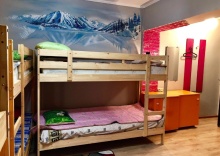 Кровать в общем номере в Loco Hostel