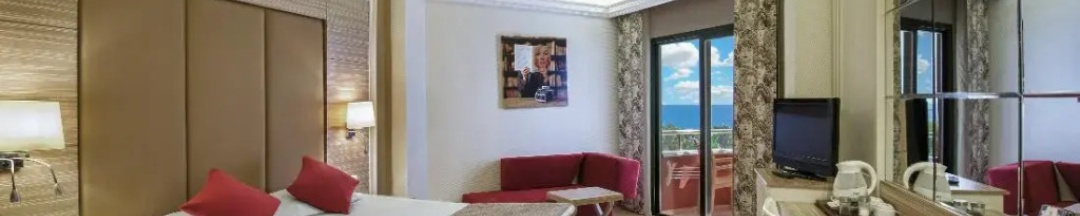 Двухместный номер Standard с видом на море 2 отдельные кровати в Delphin Deluxe Hotel - Ultra All Inclusive
