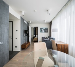 Апартаменты с 1 спальней The Highest floors в Intermark Residence