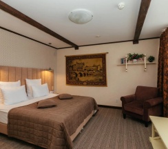 Двухместный полулюкс двуспальная кровать в Губернский