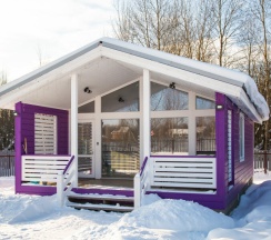 Скандинавский с 1 спальней и сауной в Никитское Подворье