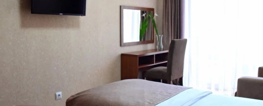 Двухместный номер (Корпус 2) Standard + с видом на горы двуспальная кровать в Кубань