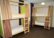 Кровать в 10-местном общем номере в Texas inn express