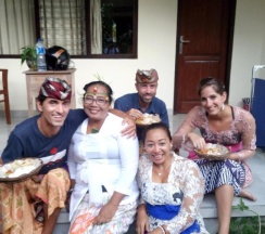 Двухместный номер Standard с красивым видом из окна двуспальная кровать в Krisda Ubud Guest House