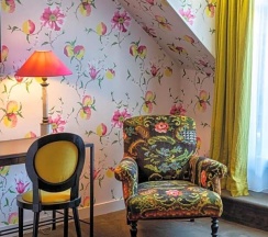 Двухместный номер Deluxe с балконом двуспальная кровать в Hotel du Danube Saint Germain