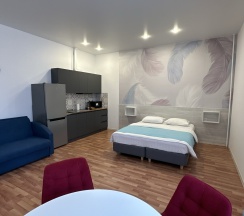 3-местные 1-комнатные апартаменты студия в Баринн