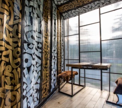 Трёхместный номер Standard с красивым видом из окна в Cabin shale