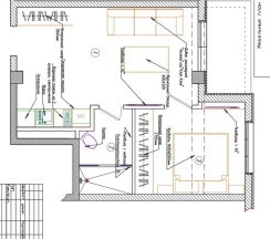 4-местные апартаменты с отдельной спальней и балконом (#52) в Geo Apart