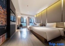 Двухместный семейный номер Standard 2 отдельные кровати в Le Siam Hotel Silom Bangkok by PCL