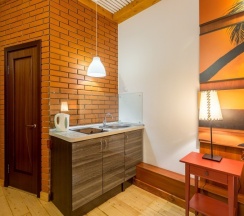 НОМЕР-СТУДИЯ С КУХНЕЙ в Wood street light 