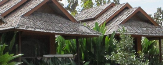Двухместный коттедж двуспальная кровать в Pai Park Cottage