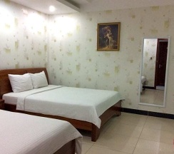 Двухместный номер Deluxe с видом на город двуспальная кровать в Sky Luck Hotel