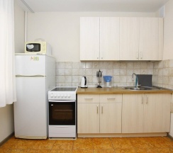 1-комнатные апартаменты стандарт с 1 двуспальной кроватью в Альт отель апартаменты