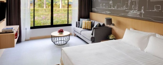 Двухместный люкс c 1 комнатой двуспальная кровать в Paradox Resort Phuket