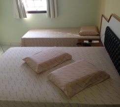 Трёхместный номер Deluxe в Hotel City Sacomã