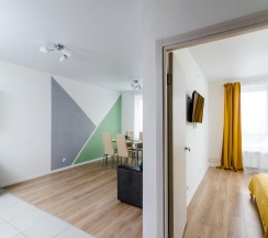 1-комнатные апартаменты улучшенные #1220 в Viktory Apart (Виктори Апарт) на улице Сосновая 5к1