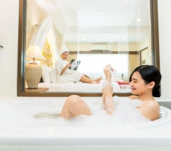 Двухместный номер Deluxe двуспальная кровать в Phanomrung Puri Boutique Hotels and Resorts