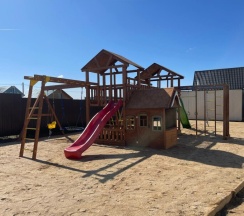 A-Frame №3 (оснащение дома, стоимость банного чана и бани см. Подробнее) в Dacha