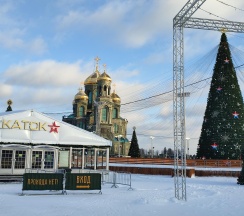 Номер улучшенный с 3 односпальными кроватями в Маршал