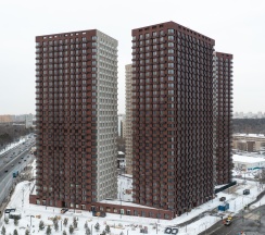 Flamandia - 4х местные премиум-апартаменты около м.Сокол (15 этаж) в Smart Lofts Moscow