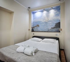 Двухместные апартаменты 16 с видом на парк двуспальная кровать в Exclusive Hotel&Apartments