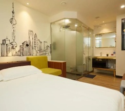 Двухместный номер No Window (двуспальная кровать) в Meego Qingwen Hotel