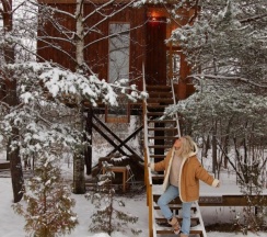 Домик на дереве "Сосновый" в Дом на дереве