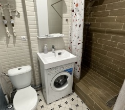 1-комнатные апартаменты студия с 1 двуспальной кроватью в Баринн