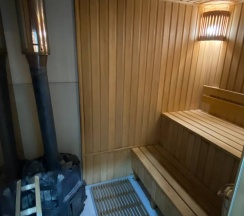 Дом с баней и мангальной зоной в Dib house