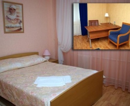 Номер стандарт с 1 двуспальной кроватью в Арена