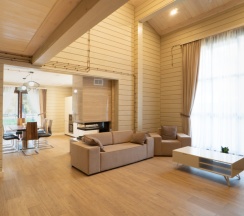 Коттедж с балконом в Литфонд