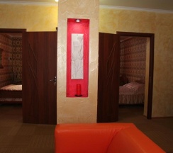 Двухместные апартаменты двуспальная кровать в Дворик на Ямской