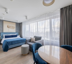 Студия Comfort с панорамным видом в Апарт-отель АпартАрбат