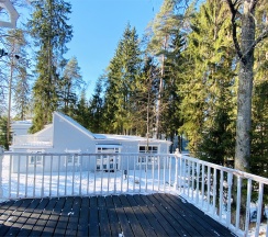 Двухместный номер с террасой в Vyritsa Village