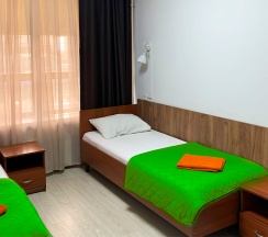 Номер эконом с 2 односпальными кроватями в Smart Hotel KDO Краснодар